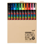 UNI POSCA -medium- PC5M 10 color box