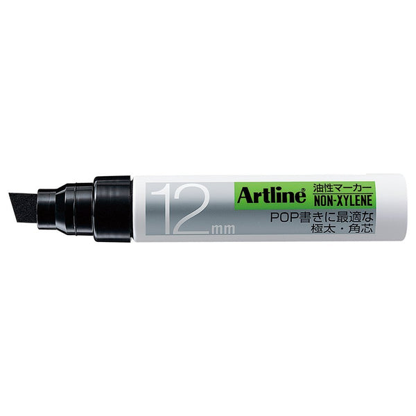 Artline 12mm chisel marker K-120 BLACK