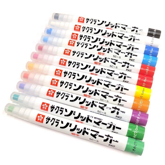 Bulk order] SAKURA Solid Marker -SMALL- – FADEBOMB