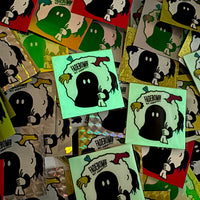 FADEBOMB Shadow man blank sticker - FSM50