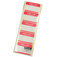 100 FADEBOMB HELLO Name Badge Label