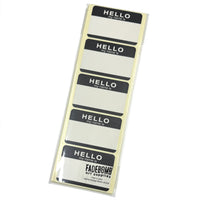 100 FADEBOMB HELLO Name Badge Label
