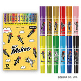 ZEBRA Hi Mckee Twin Marker - 12 color box