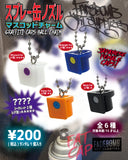 FADEBOMB Graffiti caps mascot with a ball chain