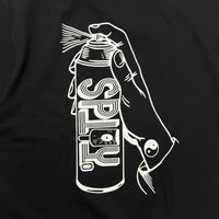 Spray paint toy Tee - SPTOY BLACK