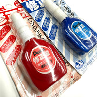 Vintage Red / Blue Pentel Correction fluid Bottle