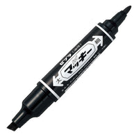 ZEBRA Mckee Bold Twin Marker - BLACK