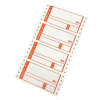 100 Japan mailing label (58 mm x 114 mm) - MM5