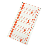 100 Japan mailing label (58 mm x 114 mm) - MM5