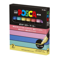 UNI POSCA -medium- PC5M 7 color box (Natural color)