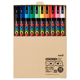 UNI POSCA -medium- PC5M 10 color box