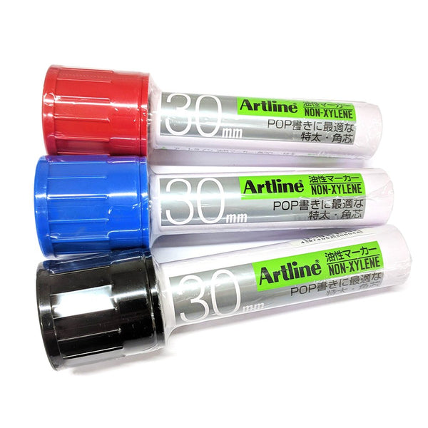 Artline 30mm Wide marker K-123