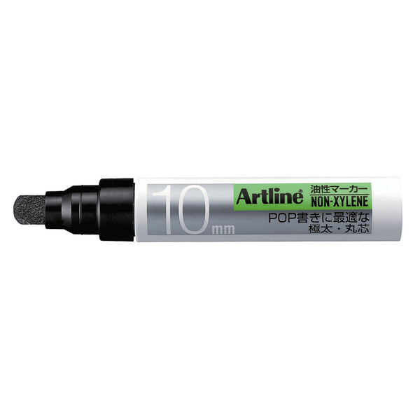 Artline 10mm Round nib marker K-7 BLACK