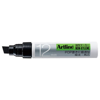 Artline 12mm chisel marker K-120 BLACK