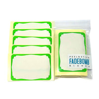 50 FADEBOMB BORDER [No.2] Name Badge Label