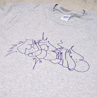FADEBOMB Ader-throwup Tee (Gray)