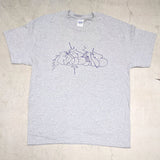 FADEBOMB Ader-throwup Tee (Gray)