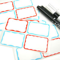 120 FADEBOMB Small 4 Border Eggshell Sticker