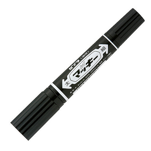 ZEBRA Mckee Bold Twin Marker - BLACK