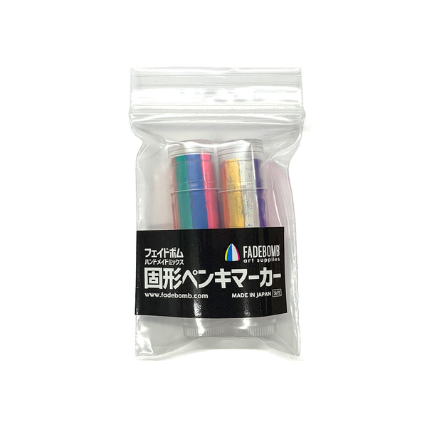 FB Mini 8color mix paint stick marker (2 markers per pack)