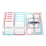 120 FADEBOMB Small 4 Border Eggshell Sticker